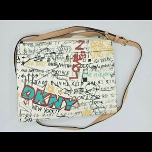 NWOT Dkny - Graffiti Crossbody Bag